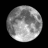 Moon age: 15 days, 18 hours, 51 minutes,100%